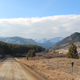 A county road in the Roosevelt National Forest not far from Rocky Mountain National Park